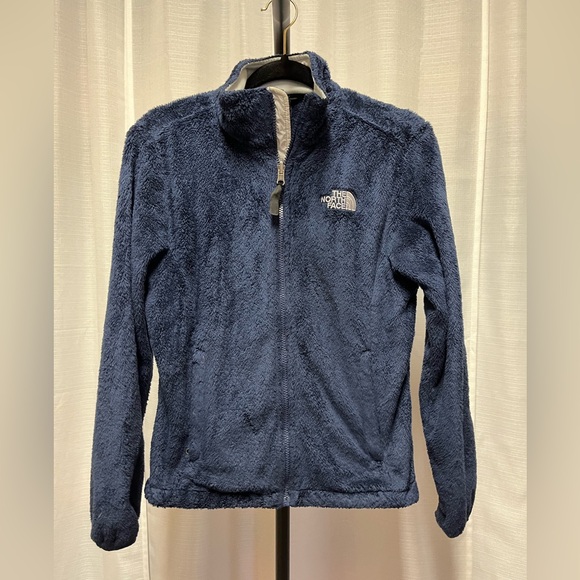 The North Face Osito Fleece Jacket Full Zip in navy blue | size Small - Picture 1 of 7